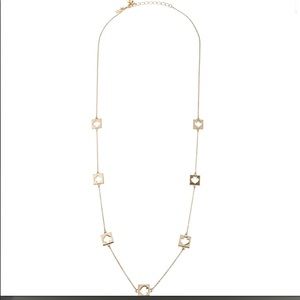 ♠️ Kate Spade Gold Long Necklace KS LOGO♠️